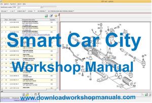 smart city workshop service repair manual download